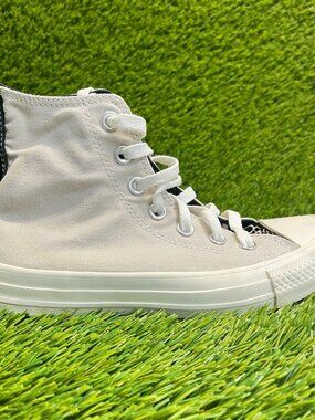 Converse Chuck Taylor All Star Hi Womens Size 5.5 Beige Casual Shoes Sneakers